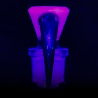 Image 4 of LIGHT BLUE SATIN? / MYSTERY AVENTURINE 18MM SLIDE