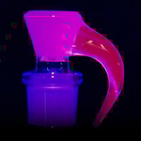 Image 1 of LIGHT BLUE SATIN? / LIGHT BRIGHT 18MM SLIDE