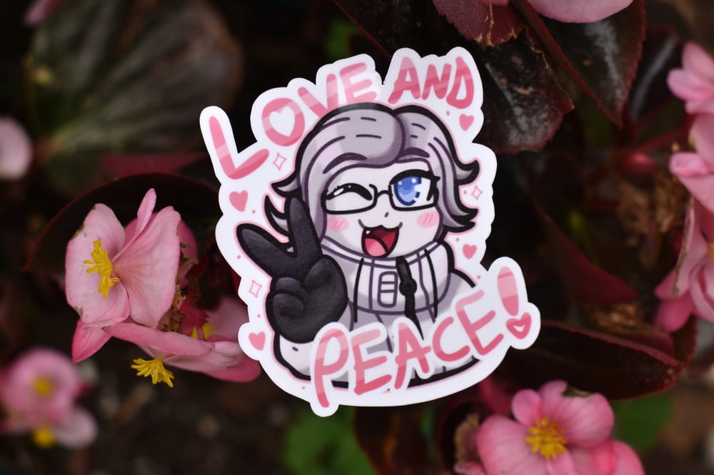 Eito Love & Peace Kiss-Cut Vinyl Sticker