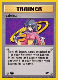 Sabrina (110) - Gym Challenge (G2) Near Mint