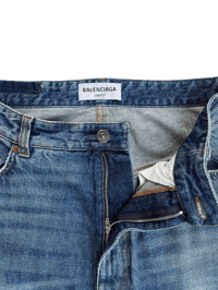 Image 3 of  Balenciaga Baggy Wide Leg Denim - 34