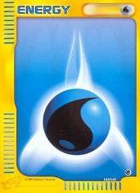 Water Energy - Expedition (EX) Near Mint