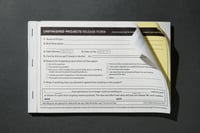 Image 1 of Unfinished Projects Release Forms booklet