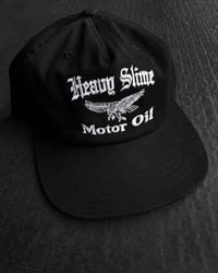 MOTOR OIL SNAPBACK HAT