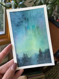 Image 1 of Borealis - Customizable Original Watercolor