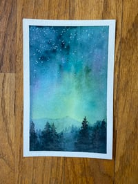 Image 2 of Borealis - Customizable Original Watercolor
