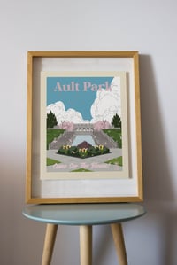 Image 3 of Ault Park 1930s Travel Print