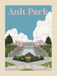 Image 1 of Ault Park 1930s Travel Print