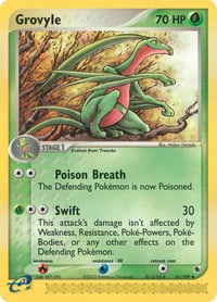 Grovyle - 31/109 - Ruby and Sapphire - Near Mint