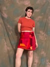 tesseract skirt: pucker bunch