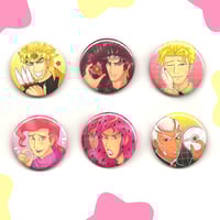 Bizarre Villains 1.5in Buttons