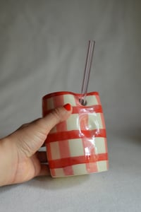 Image 2 of Straight-Sided Grip Straw Cup