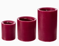 Image 2 of Cranberry Mango Spiral Light Candle