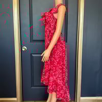 Image 3 of SOPHIE MAX floral wrap dress