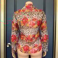 Image 4 of ILYSE HART sheer blouse