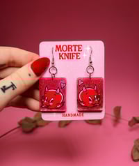 Devil earrings