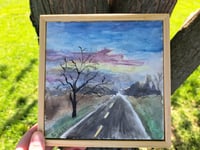 Image 3 of "Ross Millville Sunrise" Original Watercolor Painting by Sandy Tyler 