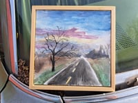 Image 1 of "Ross Millville Sunrise" Original Watercolor Painting by Sandy Tyler 
