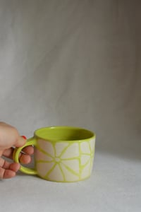 Image 1 of "Flora Adora" Shortie Mug 6 in Limeade