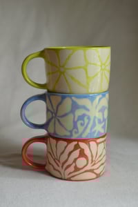 Image 2 of "Beach, My Muse" Shortie Mug 4 in Blueberry Milk