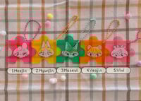 Image 2 of [PREORDER] LOONA puzzle keychains