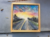 Image 5 of "Surgery Sunrise" Originial Watercolor Painting by Sandy Tyler 