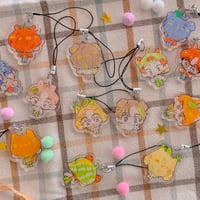 Image 1 of [PREORDER] NCT dream fruit phone charms