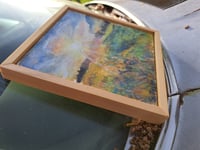 Image 2 of "Landing Zone Sunset" Originial Watercolor Painting by Sandy Tyler 