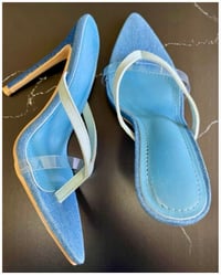 Image 4 of Denim on Denim Mules