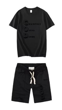 Image 2 of NEW G.O.D Short Set (Unisex)