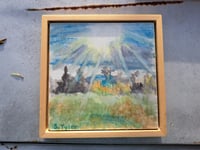 Image 5 of "Okeana Sunrise" Original Watercolor Painting by Sandy Tyler 