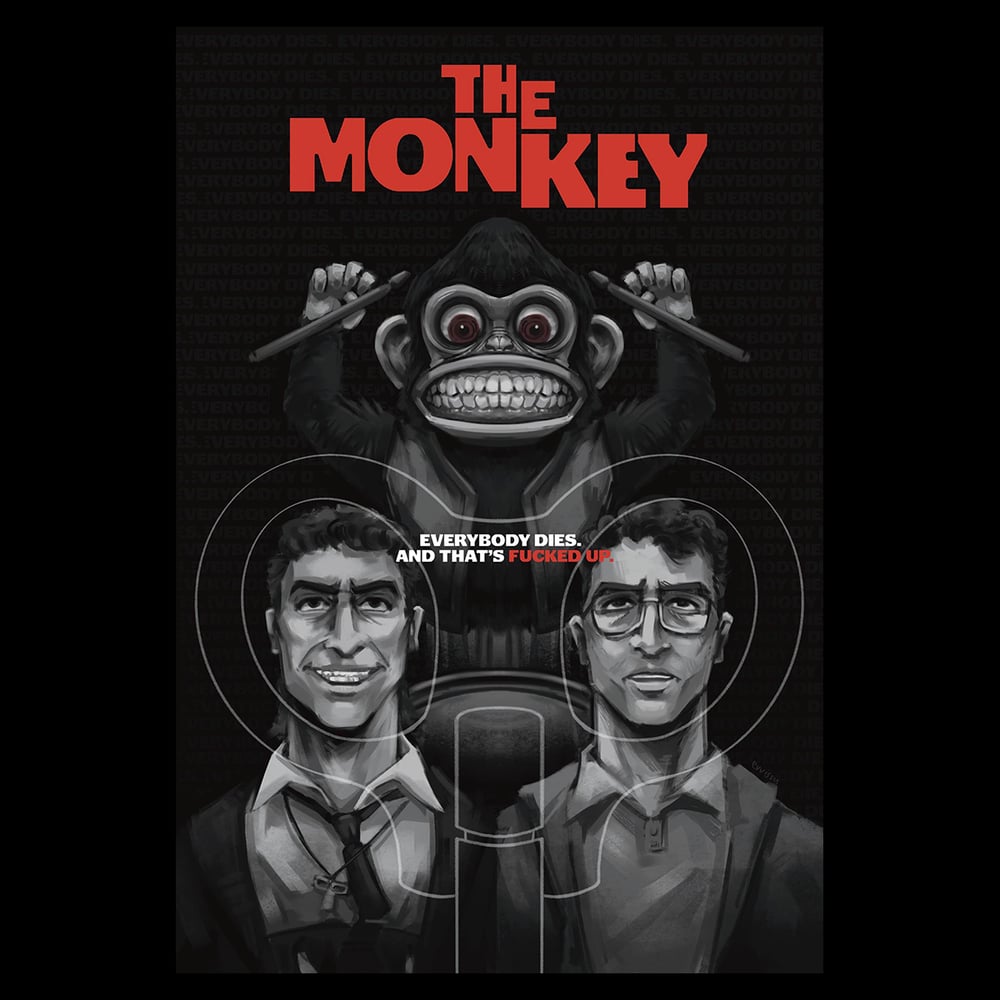 Image of THE MONKEY TWINS A5 PRINT