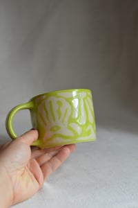 Image 10 of "Beach, My Muse" Shortie Mug 6 in Limeade