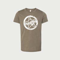 Image 1 of WTF Nation Youth Tee – Olive Triblend (Boot Camp Edition)