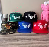 Image 1 of Chrome Snapback Hats