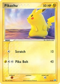 Pikachu - EX Trainer Kit 1: Latias & Latios - Near Mint