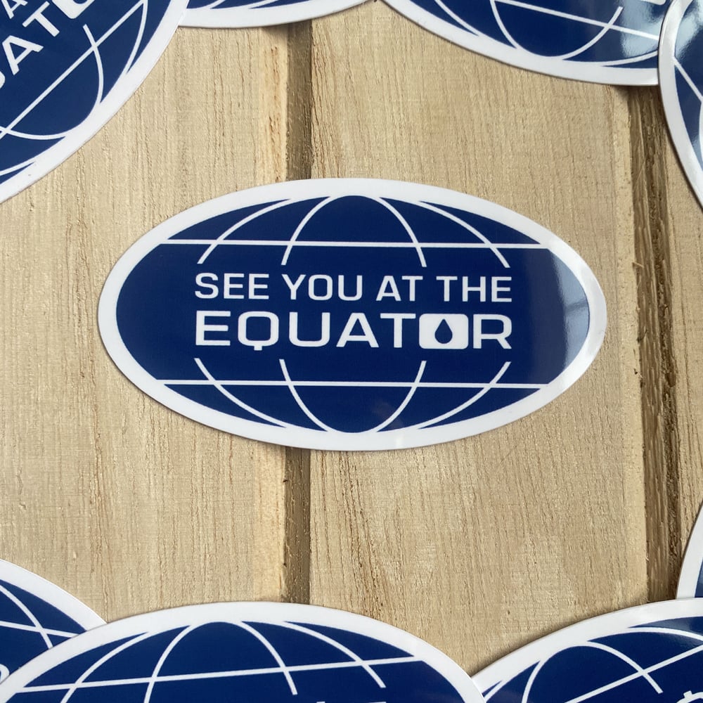Image of Severance "See You At The Equator" Sticker