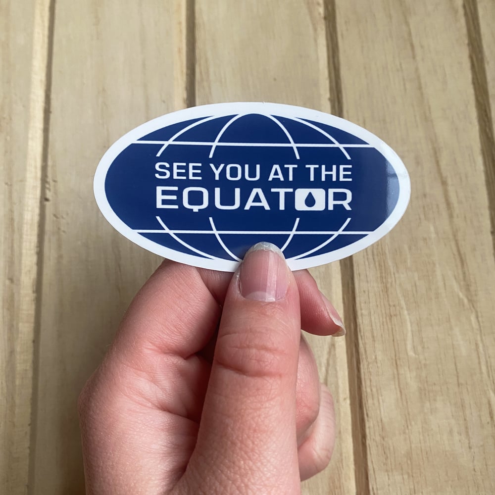 Image of Severance "See You At The Equator" Sticker