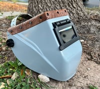 Grey Square Brown Floral