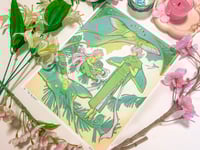 Image 5 of The Moth Tarot Card Riso Print