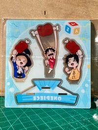 Image 2 of sabo| ace| luffy|OP| Acrylic Stand