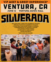 VIP - VENTURA, CA / Ventura Music Hall (June 12) VIP MEET & GREET PASS