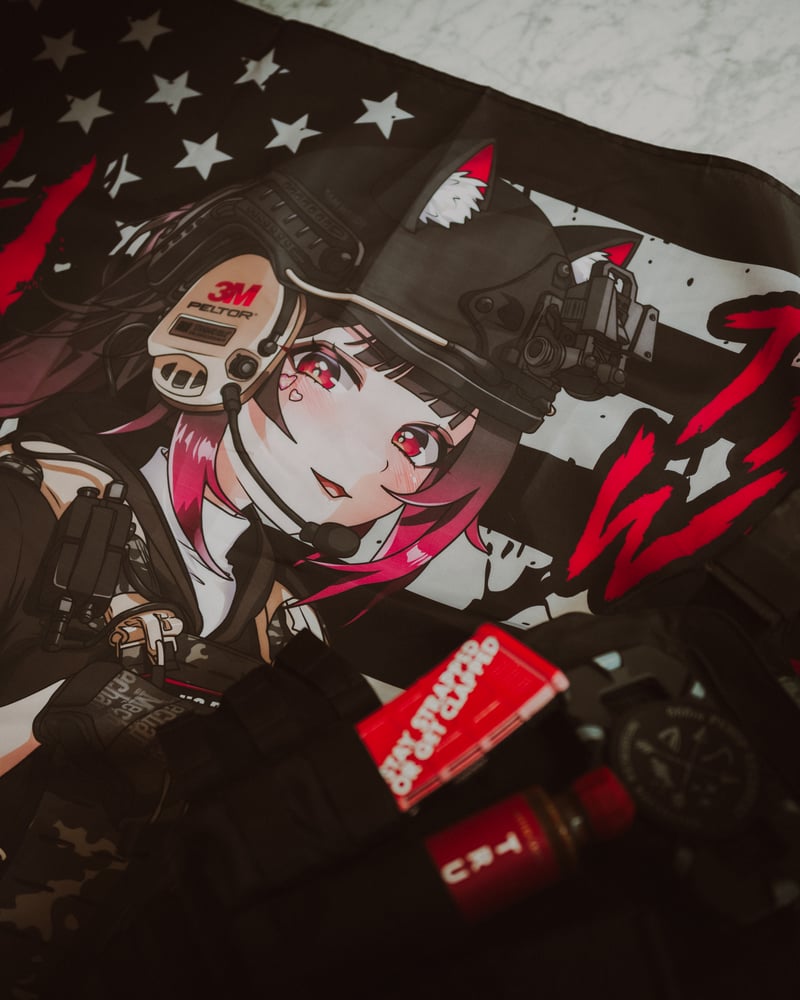 Image of There Will Never Be Peace Flag