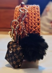 Image 5 of K.N.O.T.S. Mini Power Purse – Turmeric Vibes & Pom Pom Sass