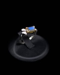 Image 2 of LABRADORITE FEMUR RING - 5 1/2