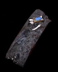 Image 4 of LABRADORITE FEMUR RING - 5 1/2