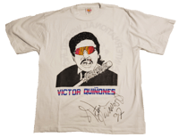 Image 1 of Vintage IWA Puerto Rico Victor Quinones Signed T-Shirt