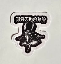 Image 1 of Bathory Classic Band Logo Matte Vinyl Sticker