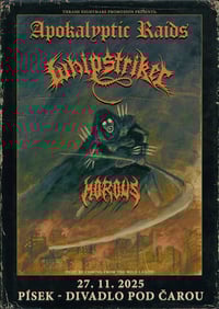 WHIPSTRIKER + APOKALYPTIC RAIDS + MOROUS (TICKETS)