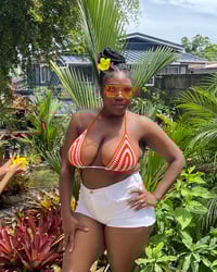 Image 2 of Creamsicle bikini top